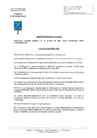 Arrêté signé et contrôle légalité PLU